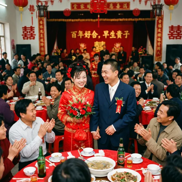 定格千禧：记忆里的那场热闹婚礼